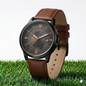 Men Luxury Watch Premium Leather Strap