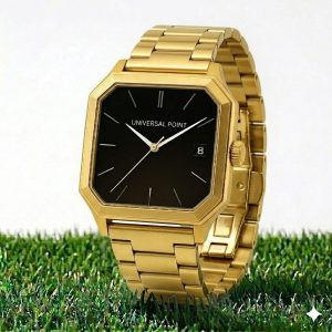 Golden Color with 7 Straps & Original Metal Strap